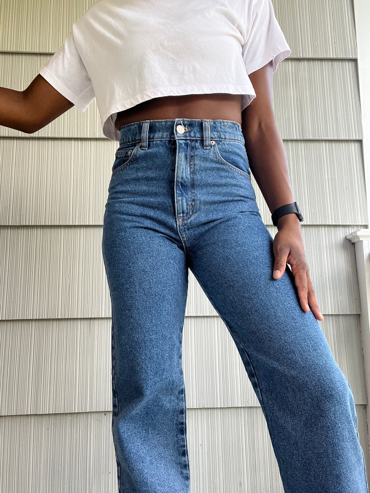 MESSY ADJUSTABLE JEANS