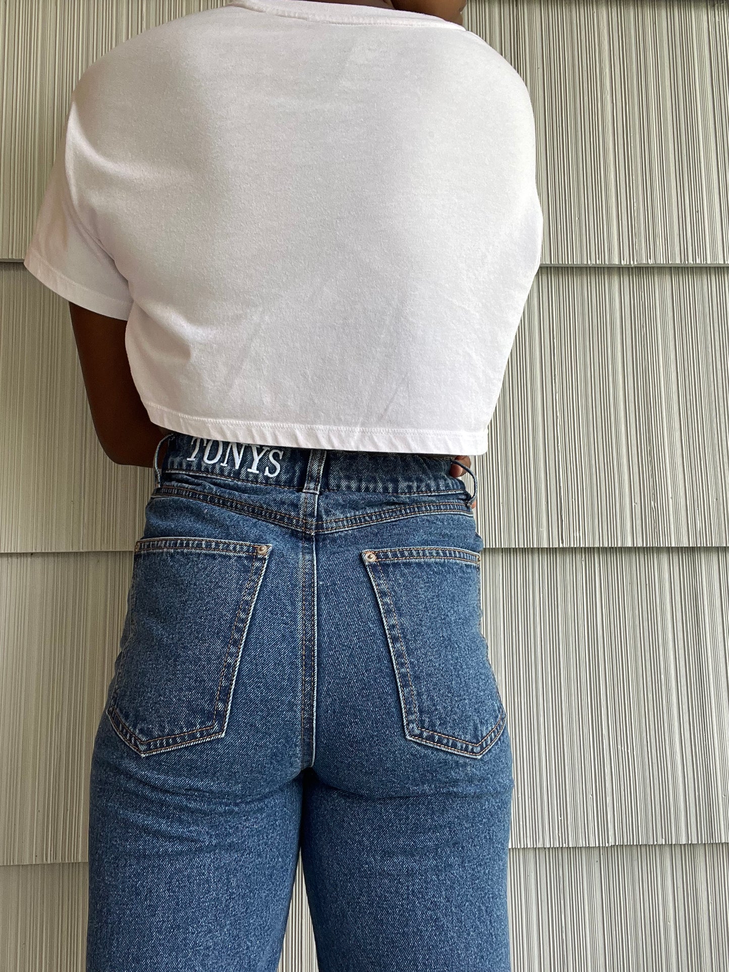 MESSY ADJUSTABLE JEANS